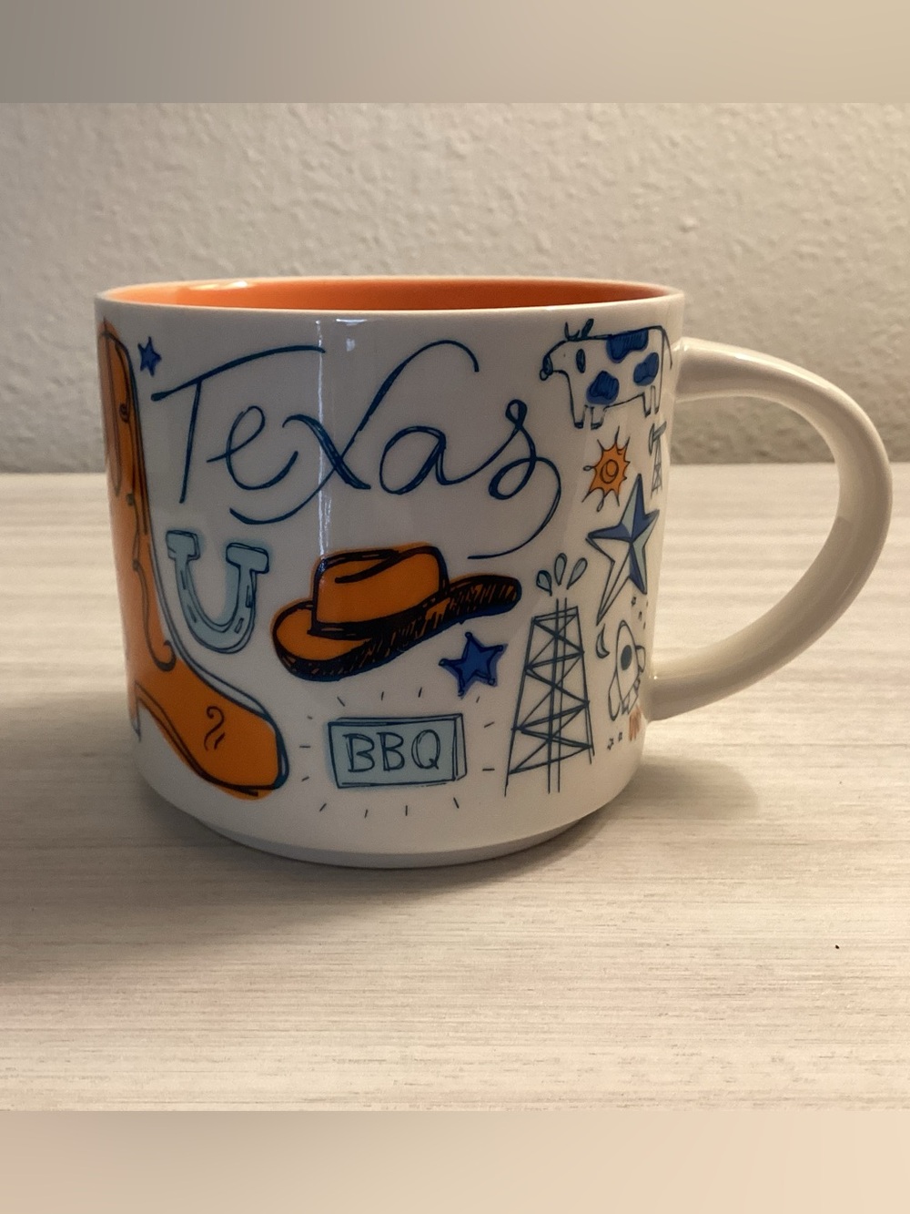 Starbucks Texas Been There Series Ceramic Coffee Mug 14oz - IEC